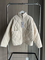 ZW Women's Cotton Jacket Traf 2024 New Arrival Vintage Lenzing Rayon