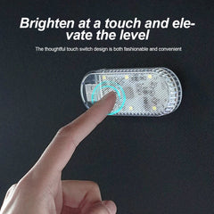 LED Car Mini Touch Light – USB Charging, Portable Auto Roof Ceiling Lamp
