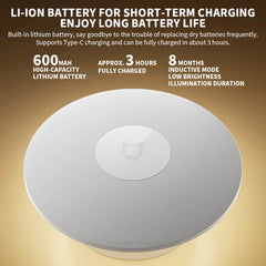 Original Xiaomi Mijia Night Light 3 – Adjustable Brightness, Infrared Motion Sensor, USB-C Rechargeable