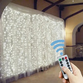 3/4/6m Curtain LED String Lights Garland USB Festoon Remote Control