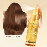 Deep nourishing hair care essential oil spray can increase luster and