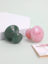 1 Natural Jade Mushroom Shape Gua Sha Board Face Back Body Massager