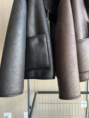 Veste réversible double face TRAF série ZW – Collection automne/hiver 2024 pour femme