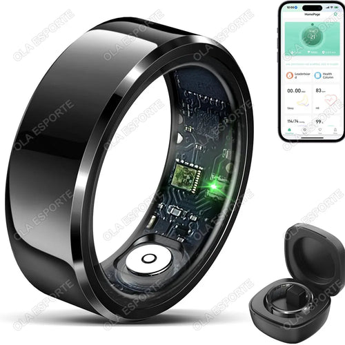 2025 Smart Ring Health Monitor Stylish Wearable Tech