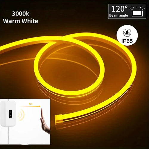 Neon LED Light Strip – USB 5V Smart Gesture Sensor Dimmer Switch