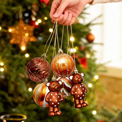 46 Christmas Ball Baubles Set, Christmas Tree Shatterproof Hanging