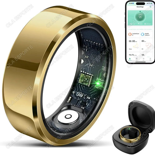 2025 Smart Ring Health Monitor Water Resistant Design