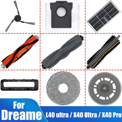 Dreame L40 & X40 Ultra Dust Bags Front View
