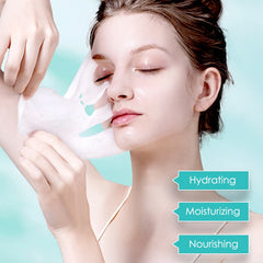 10pcs Hyaluronic Acid Hydrating Facial Mask Sheet Masks for Face