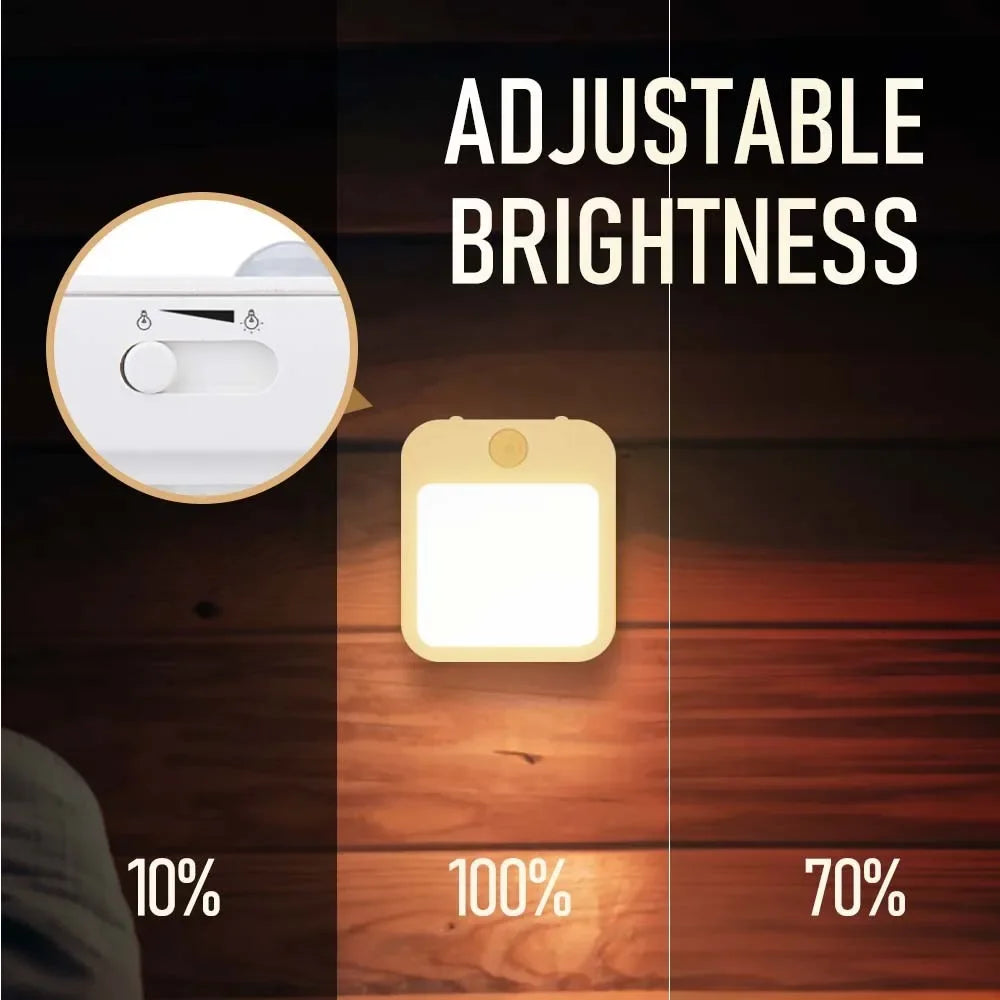 Motion Sensor LED Night Light – EU Plug for Children’s Rooms