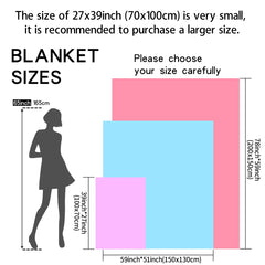 1pc flannel blanket - soft, comfortable, warm nap blanket, Christmas