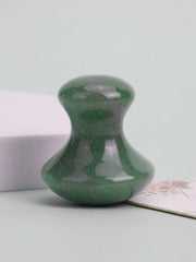 1 Natural Jade Mushroom Shape Gua Sha Board Face Back Body Massager
