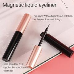 5 rows of 10 pairs of magnetic false eyelashes, 10-15mm, naturally