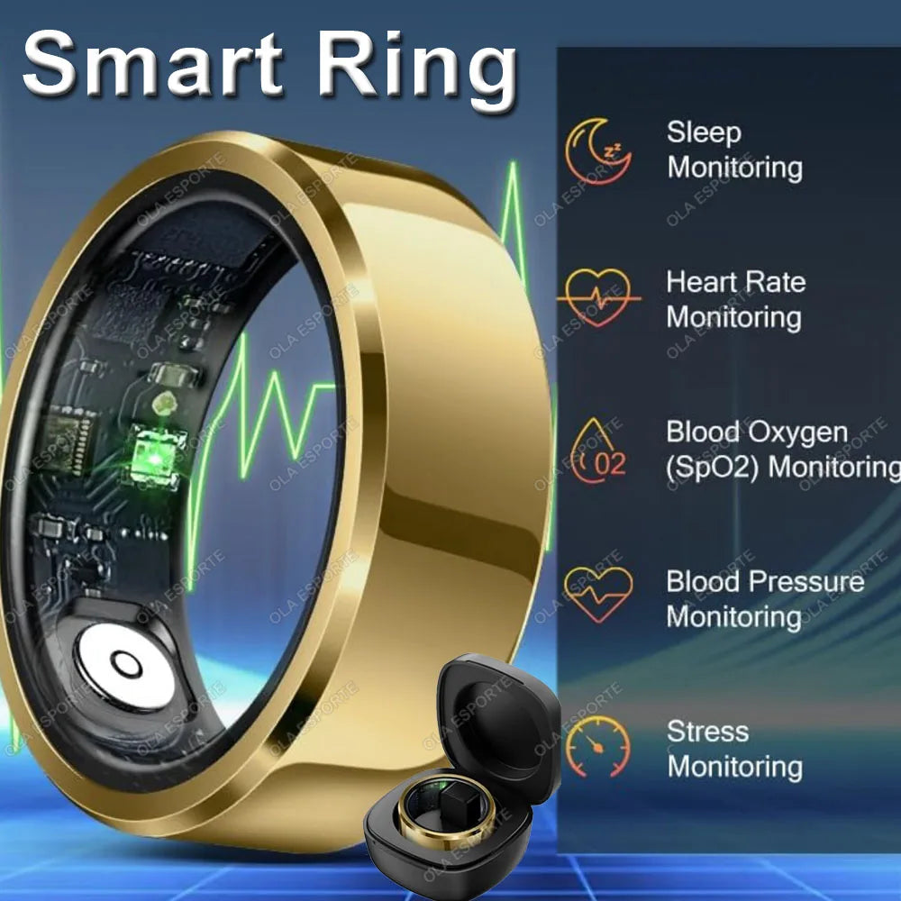 2025 Smart Ring Health Monitor Front View